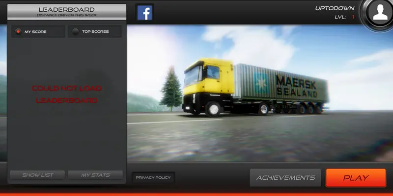 Truck Simulator: Europe 2 android App screenshot 10