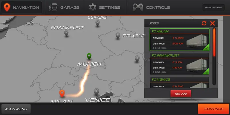 Truck Simulator: Europe 2 android App screenshot 7